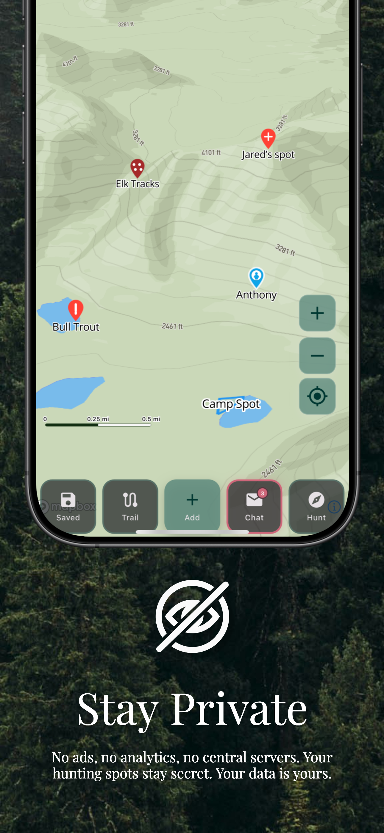 CoHunt - Stay Private with no ads or analytics