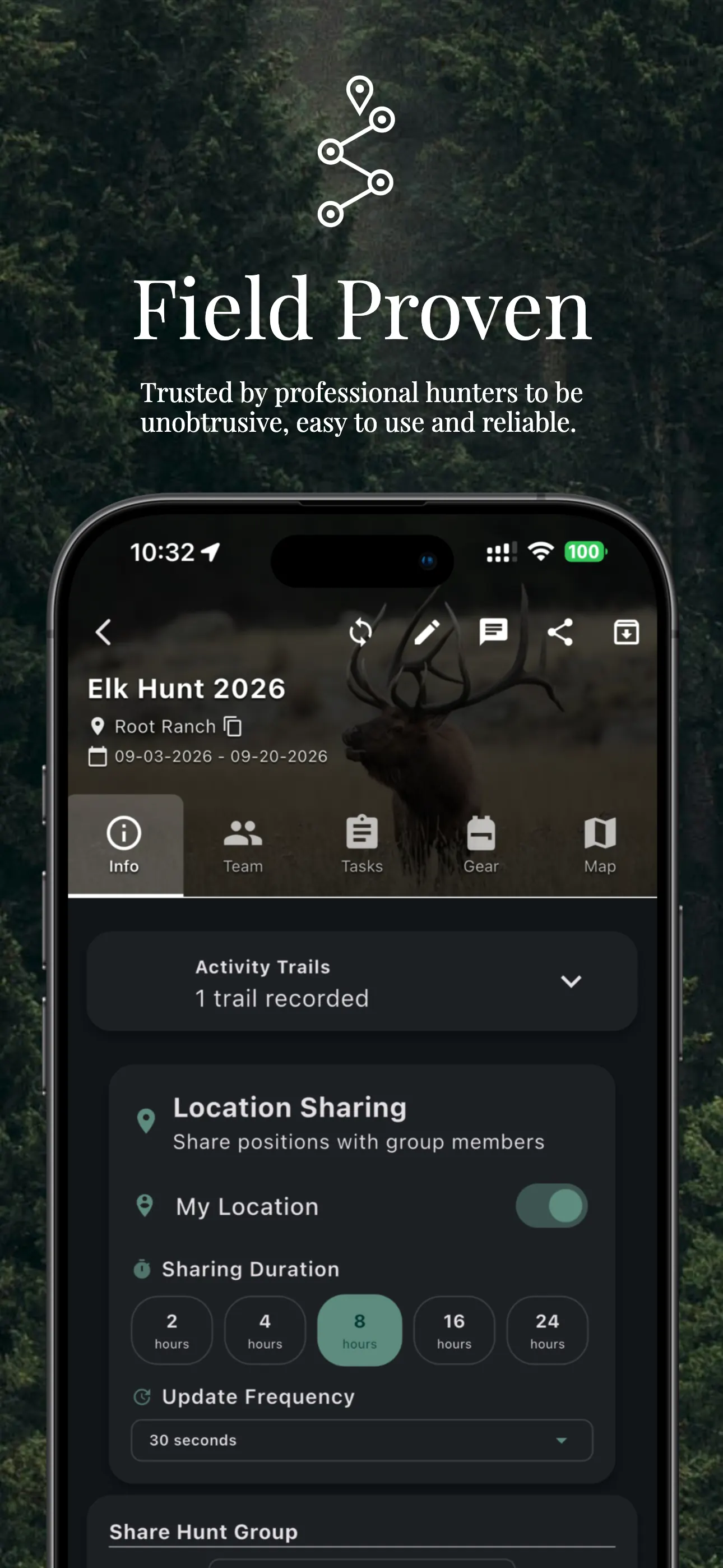 CoHunt - Field Proven hunt management