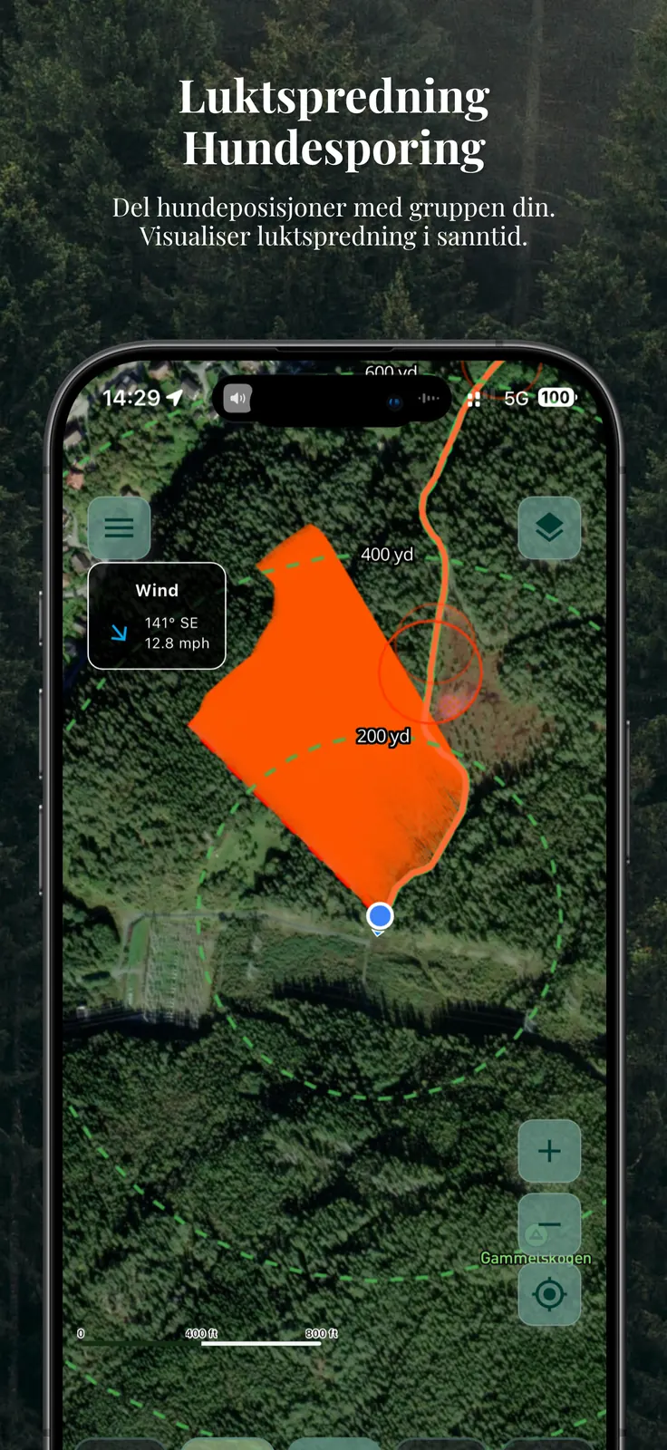 CoHunt - Luktspredning og GPS-hundesporing